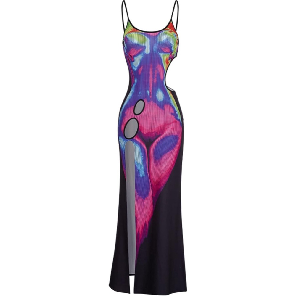 STRAPLESS MAXI DRESS